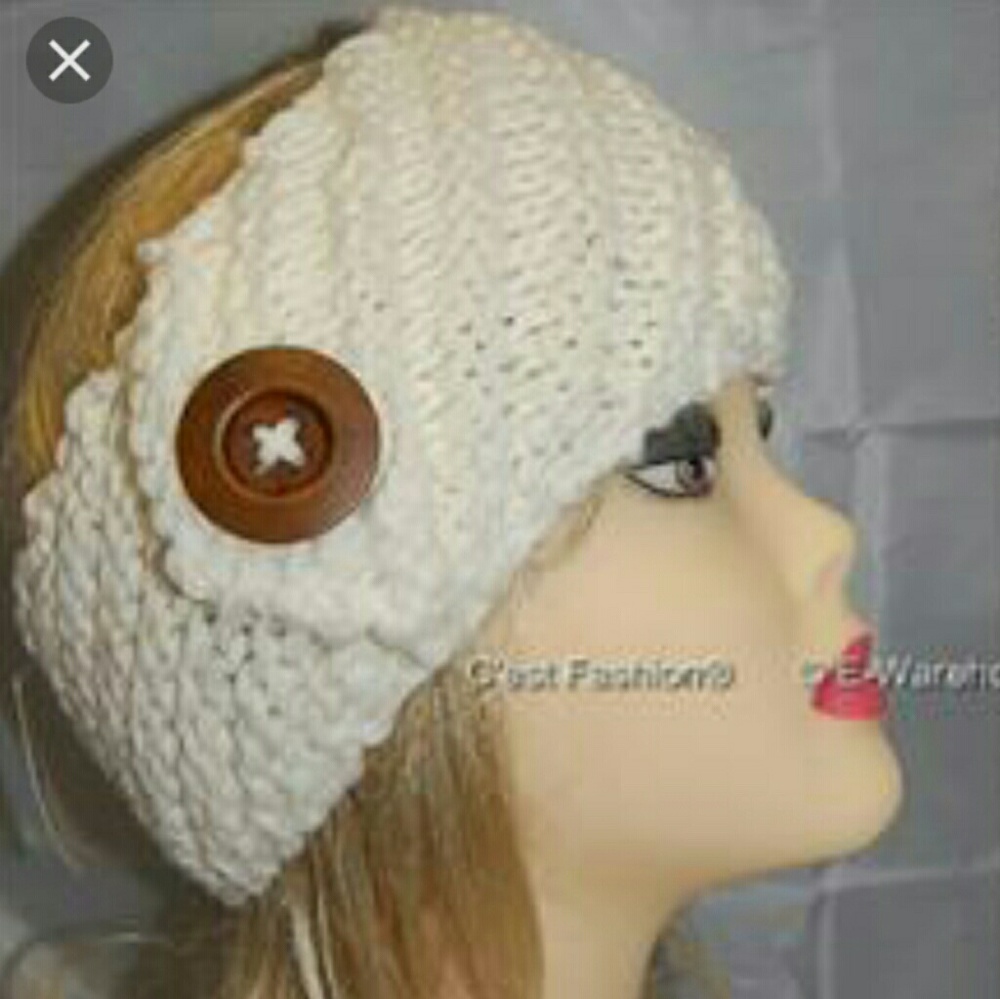 Knitted head band